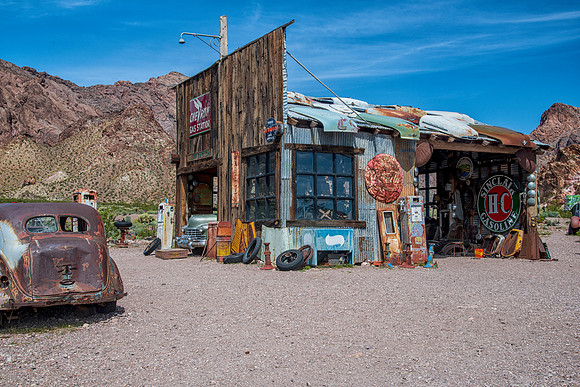 Gold Mining Town Nelson, NV