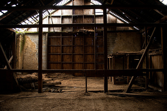 Abandoned House and out Buildings