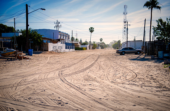 Streets of Rocky Point Mexico