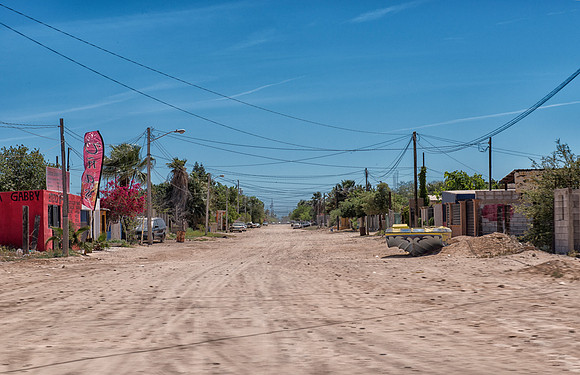 Streets of Rocky Point Mexico