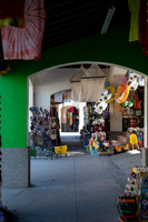 Tourist shopping area