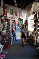 Tourist shopping area