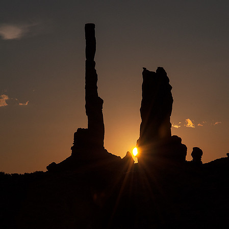 Sunrise at the Totem Pole