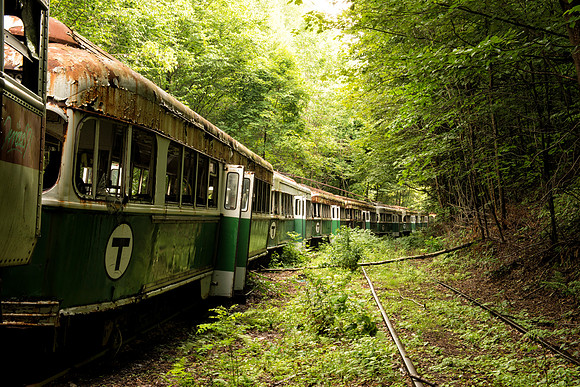 "Trolley Grave Yard "
