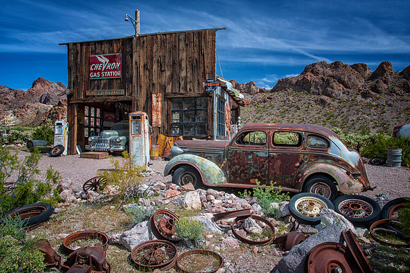 Gold Mining Town Nelson, NV
