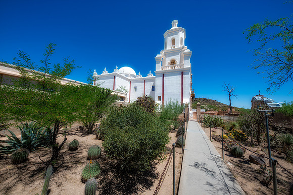 San Xavier Mission Tucson, AZ  The mission was founded in 1692 by Padre Eusebio Kino in the center of a centuries-old Indian settlement of the Sobaipuri O'odham who were a branch of the Akimel or Rive