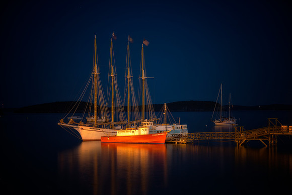 Bar Harbor at Midnight 2