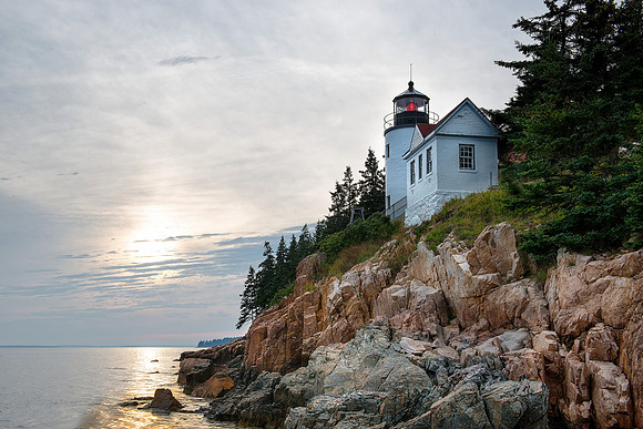 Bass Point Light House at Dusk