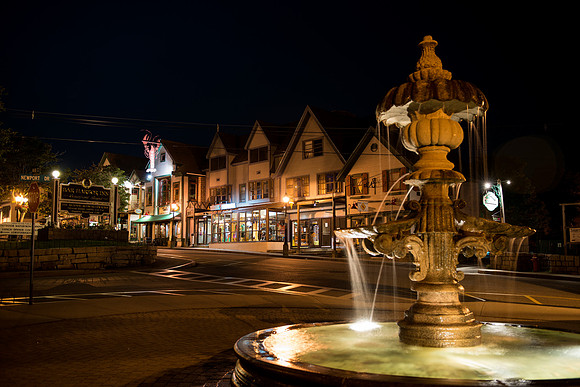 Bar Harbor at Midnight