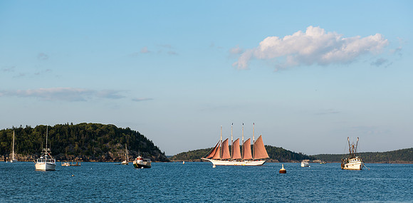 Bar Harbor at sunset 2