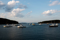 Bar Harbor at sunset