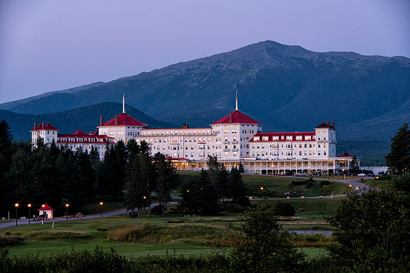 Mt. Washington Hotel at Sunset