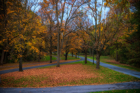 Sunrise at Harrisburg State Hospital grounds