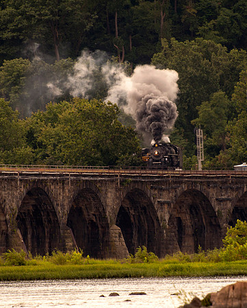Nickel Plate and the Rockville Bridge