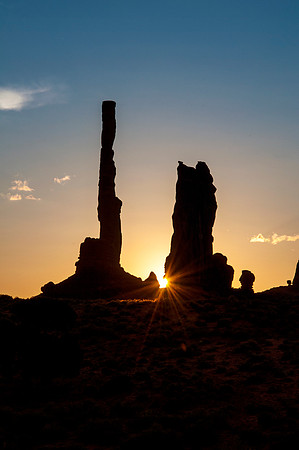 Sunrise at the Totem Pole