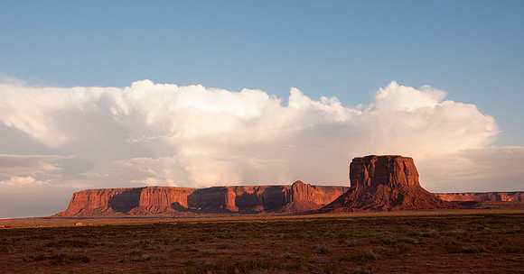 Entrance to Monument Valley