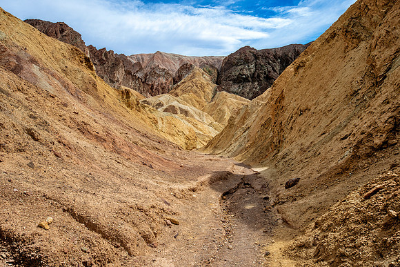 Death Valley Golden Canyon