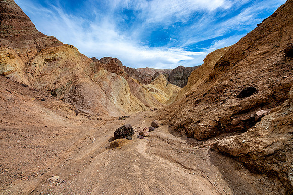 Death Valley Golden Canyon