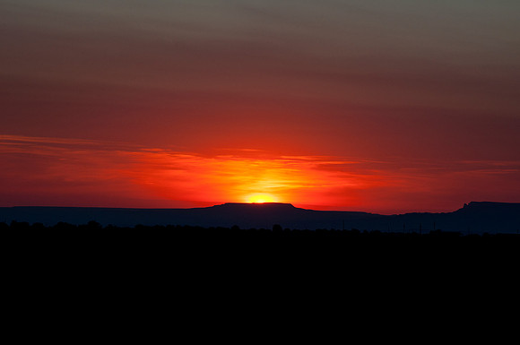 Sunset at Canyon de Chelly