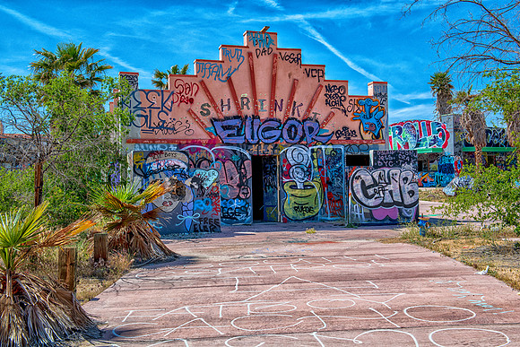 Abandoned Water Park somewhere in CA