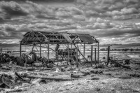 Abandoned Silver Mine Nevada Desert