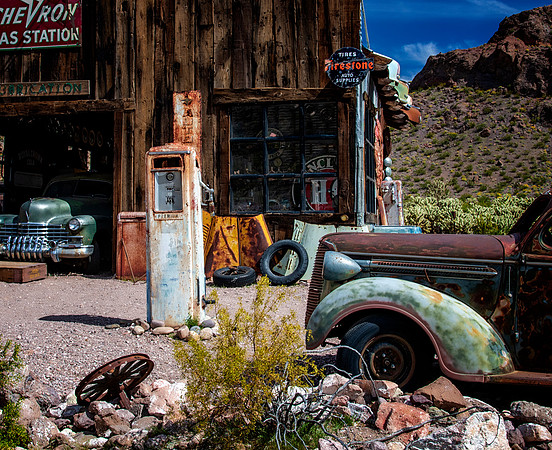 Gold Mining Town Nelson, NV