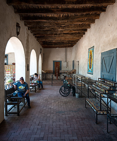 San Xavier Mission Tucson, AZ  The mission was founded in 1692 by Padre Eusebio Kino in the center of a centuries-old Indian settlement of the Sobaipuri O'odham who were a branch of the Akimel or Rive