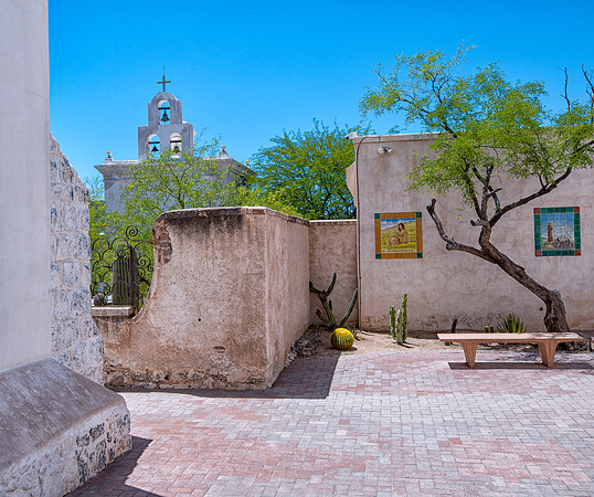 San Xavier Mission Tucson, AZ  The mission was founded in 1692 by Padre Eusebio Kino in the center of a centuries-old Indian settlement of the Sobaipuri O'odham who were a branch of the Akimel or Rive