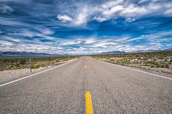 Somewhere in the Nevada Desert