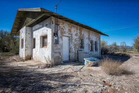 Abandoned Village Death Valley Junction, CA