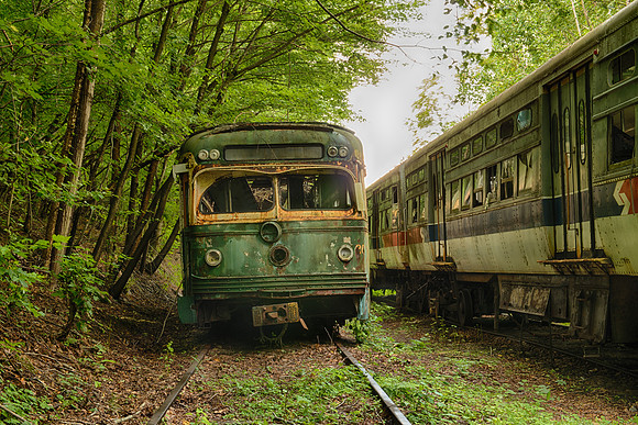 "Trolley Grave Yard "
