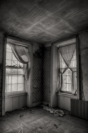 Abandoned House and out Buildings